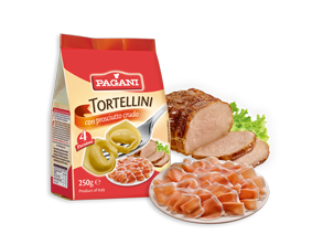 Tortellini al prosciuto Pagani 250 gr