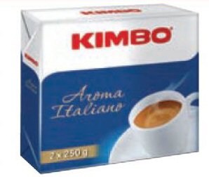 Caff Kimbo Multipack "Duetto" 2x250 gr (tot. 500 gr)